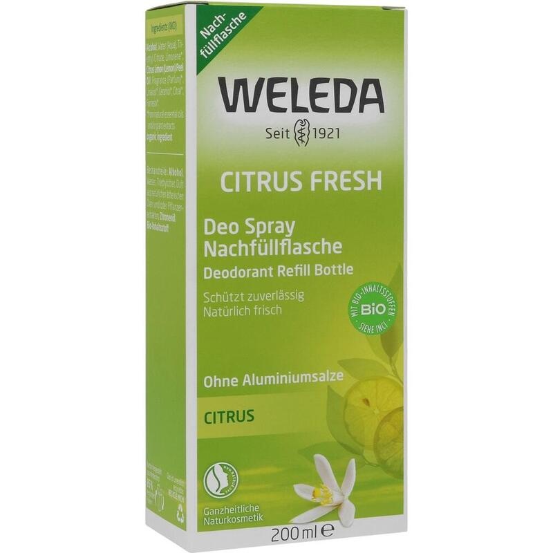 WELEDA Citrus Fresh Deo Spray Nachfüllflasche