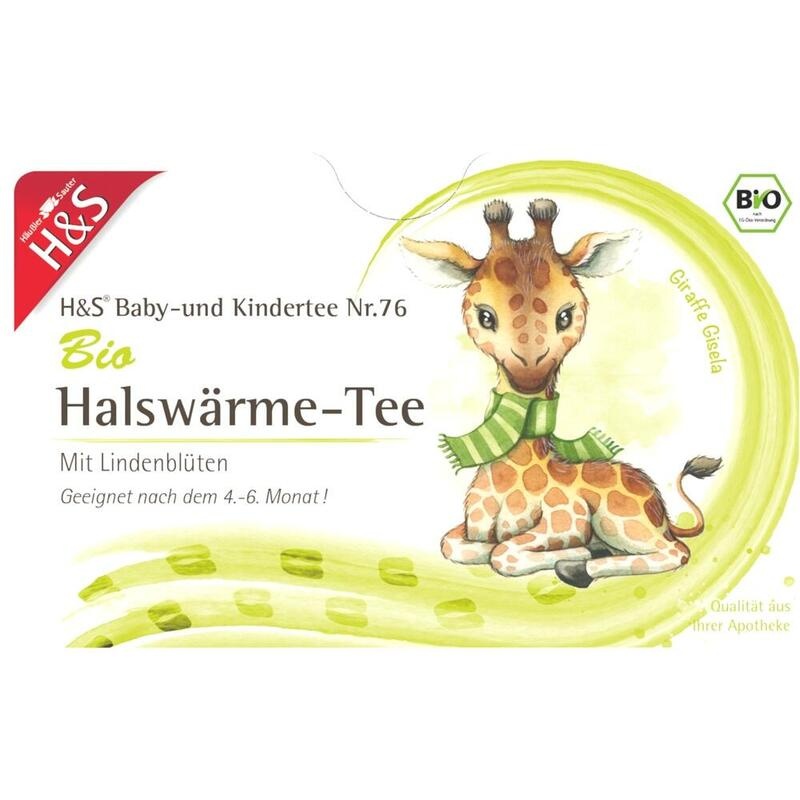 H&S Bio Halswärme-Tee Baby- und Kindertee Fbtl.