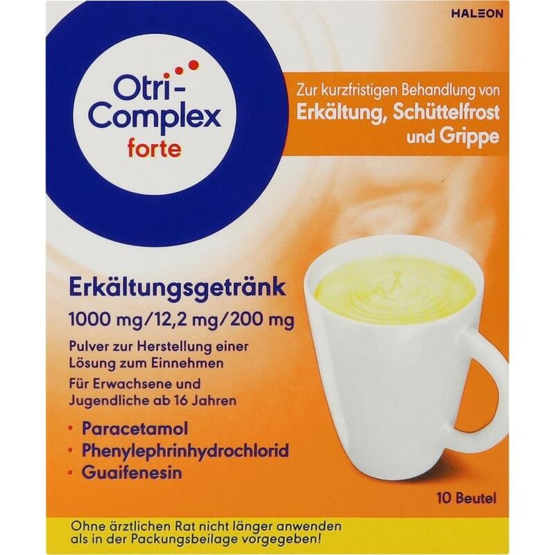 OTRICOMPLEX forte Erkältungsgetränk1000/12,2/200mg