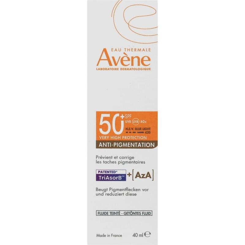 AVENE Anti-Pigmentation getöntes Fluid SPF 50+