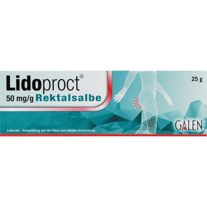 LIDOPROCT 50 mg/g Rektalsalbe
