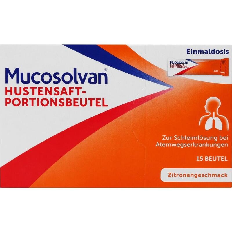 MUCOSOLVAN Hustensaft-Portionsbeutel 30 mg/5 ml