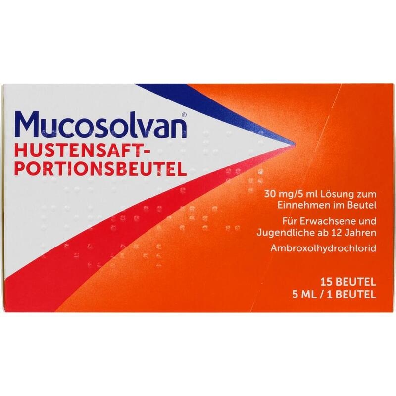 MUCOSOLVAN Hustensaft-Portionsbeutel 30 mg/5 ml